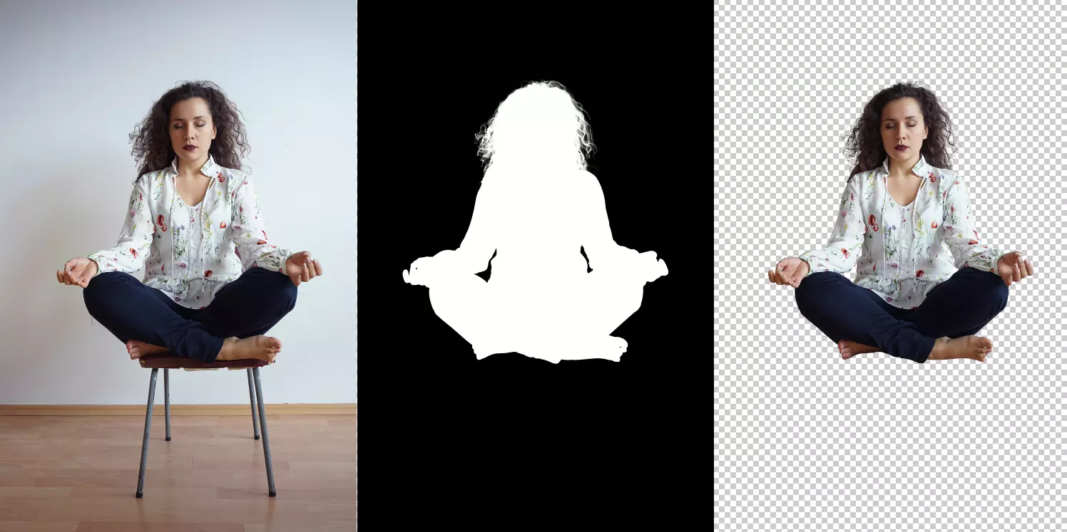 maska zastosowana na zdjęciu