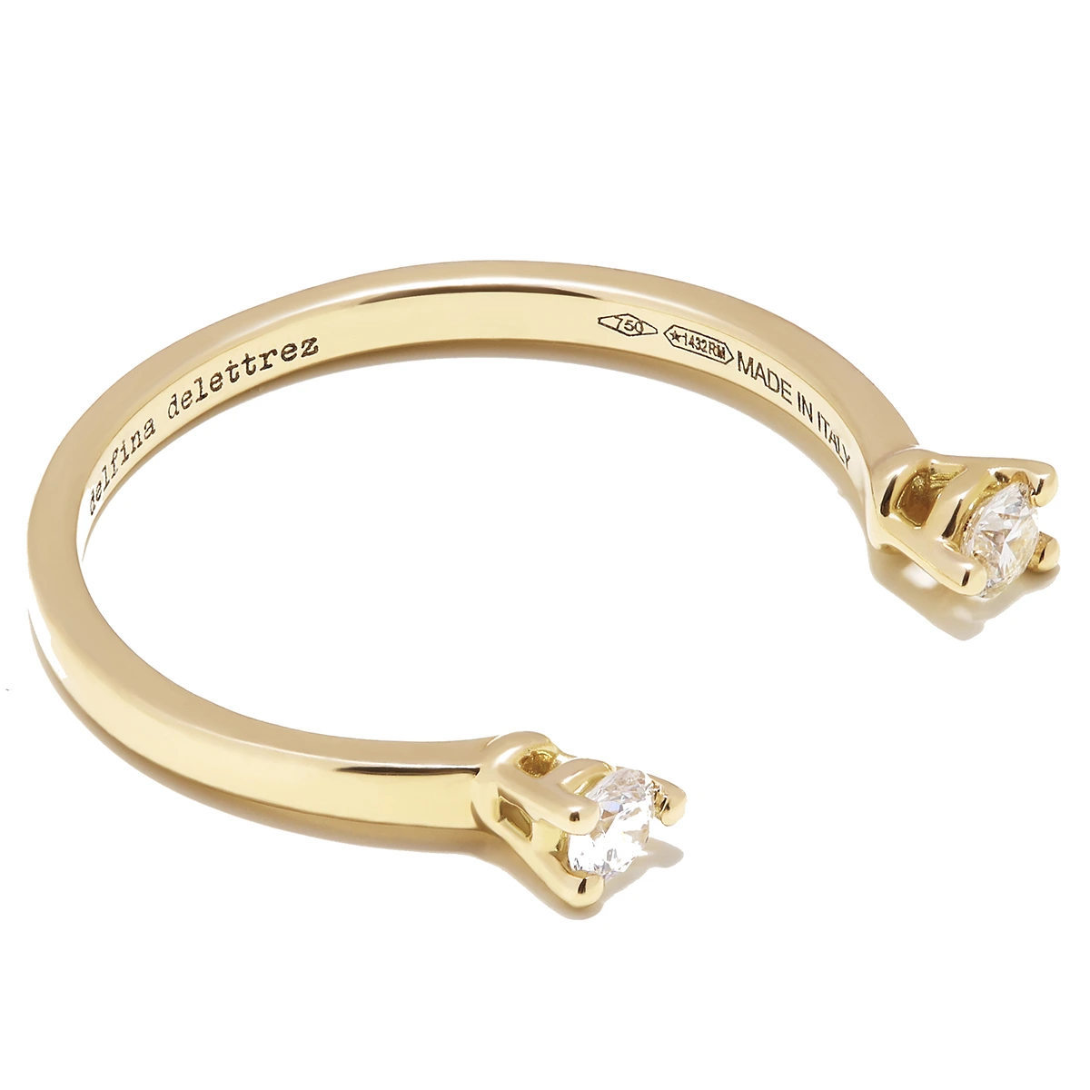 ring on a white background